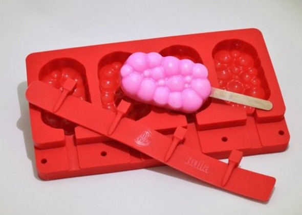 Forma De Silicone Para Picole E Bolo Trufado 0