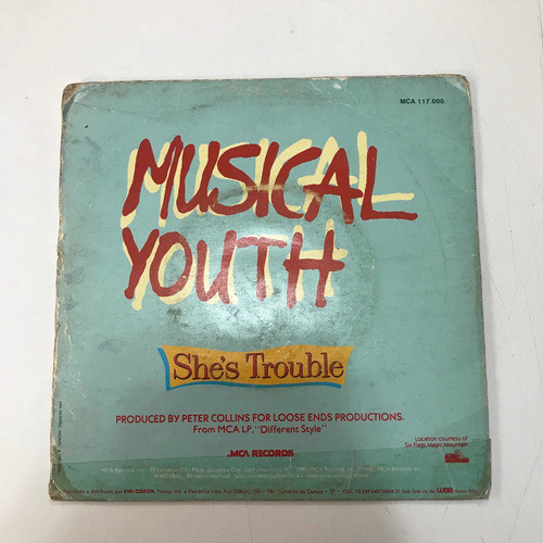 Lp Compacto- Musical Youth ( Shes Trouble ) 1
