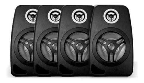 Kit Sonorização Ambiente 4 Caixas Orion 55wrms 8ohms Cpx 40 0