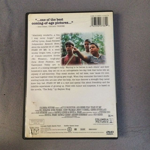Stand By Me - Rob Reiner -  Dvd / Kktus 1