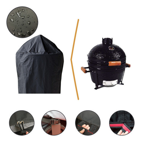 Funda Cubre Kamado Omega Xsmall 14 Pulgadas -  Extra Small 0