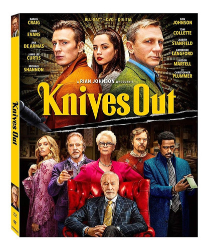 Blu-ray + Dvd Knives Out / Entre Navajas Y Secretos 0