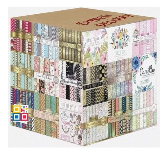 Mega Pack Digital Imprimible  +300 Kits Fondos Scrapbook Hh 1