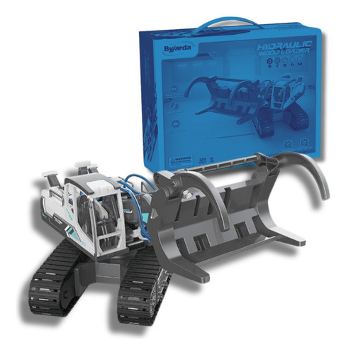 Wood Loader Hidráulica Kit Robótica P/ensamblar - Steam Toy 0