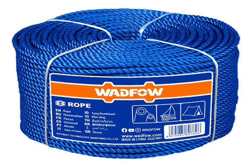 Bobina Cuerda Rollo 12mm X 320mt 20kg Wadfow Wrz2312 0