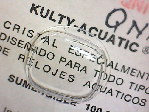 Vidrio Acrílico Para Reloj De Pulsera. Austral. 0