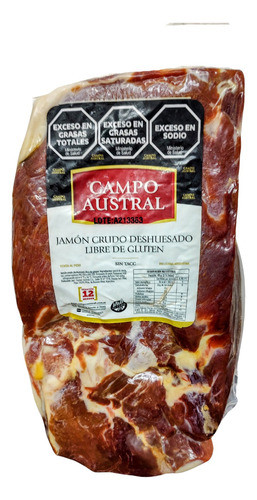 Jamón Crudo  Deshuesado Campo Austral Est. 12 Meses X 4,6 Kg 0