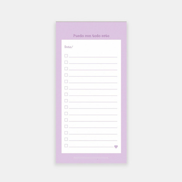 To-do List  Puedo Con Todo Esto  Anotador Bloc 0