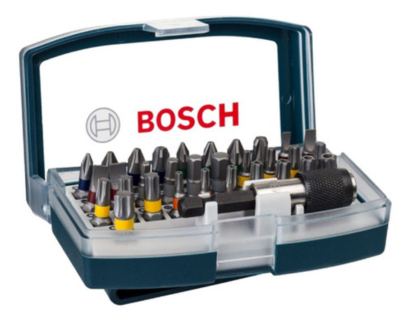 Set Puntas Atornillar Bosch 32pz Ph Pl Torx Hex Adapt Dgm 0