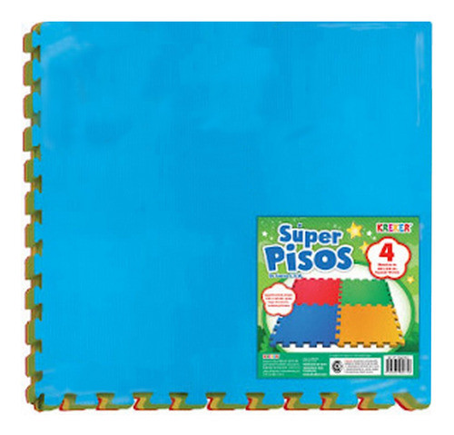 Piso Goma Eva 120 X 120 Cm 12 Mm Espesor Ploppy 540272 0