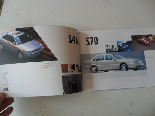 Folleto Catalogo Volvo Antiguo No Manual S40 S70 C70 1
