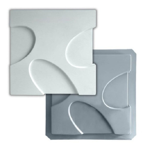 Forma Molde Lateral Vaso 3d Elipses - Abs 1.5 Mm 30 X 30 Cm 0