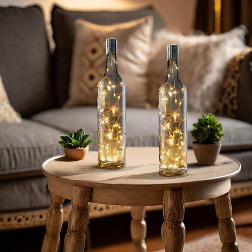 Paquete De 6 Botellas De Vino Vacías Para Encimera De Cocina 1