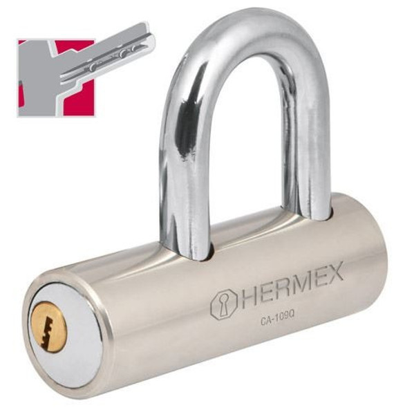 Candado Alta Seguridad 109mm Hermex Ca-109q 0