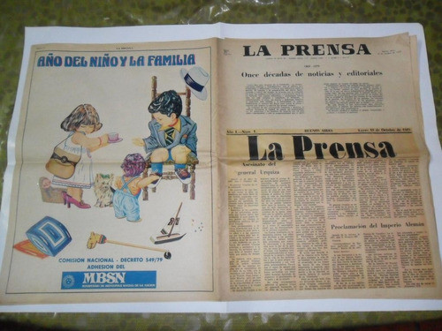 La Prensa 3 Ra Seccion 1979 Fascimil Austral Mbsn Diario 0