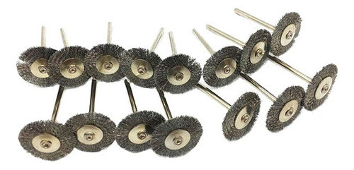 Cepillo De Alambre Inoxidable En Forma De T, 15 Unidades 0