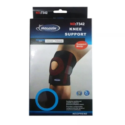Rodillera Abierta Ajustable Con Abrojo Rotula Deportes 1