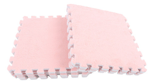 Tapete De Espuma Entrelaçado, 10 Peças De Tapete De Pelúcia, 1
