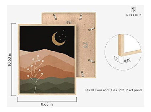 Haus And Hues Boho Framed Art Set De 6 - Decoración De Pared 1