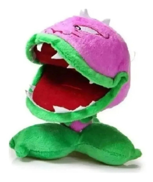Hermoso Peluche Planta Vs Zombies Planta Carnivora 21cm 0