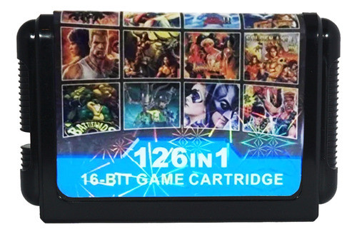 Cartucho Multiple 126/1  Splaterhouse Shinobi3 Golden 16 Bit 0