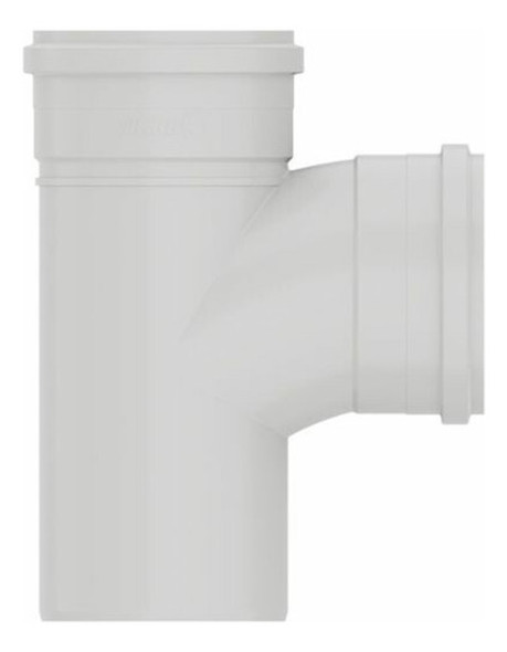 Kit 10 Tê Curto Esgoto Medidas 50 X 50mm Tigre 1 Kit 10 Tê Curto Esgoto Medidas 50 X 50mm Tigre 1