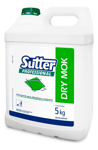 Shampoo Neutro Limpia Tapizados Sutter Dry Mok X5kg 0