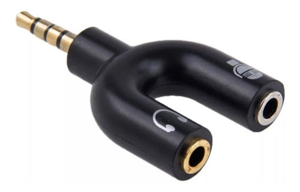 Adaptador Audio 3,5mm Pc Celular Ps4 A Micrófono Y Auricular 0