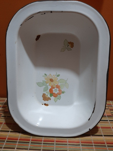 Bandeja Enlozada Antigua Art 1087 0