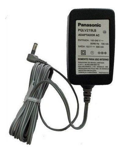 Fonte Panasonic Pqlv219 6,5v 500ma Original P12-1 0
