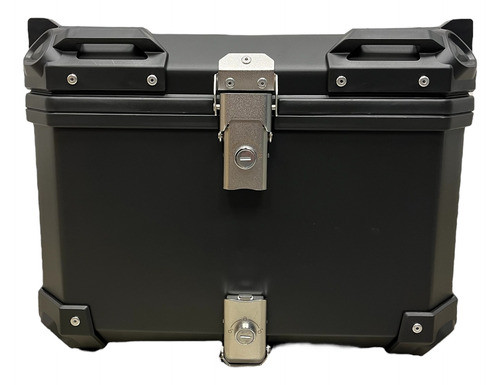 Baul Maleta Trasera Top Case 45 Litros Con Respaldo Soporte 0