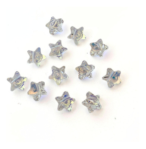 Cristal Austriaco Estrella Pasante 8mm X Unidad 0
