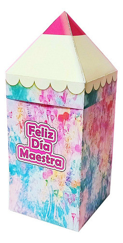 Cajita Lápiz Personalizada Día Del Maestro - Regalo 0