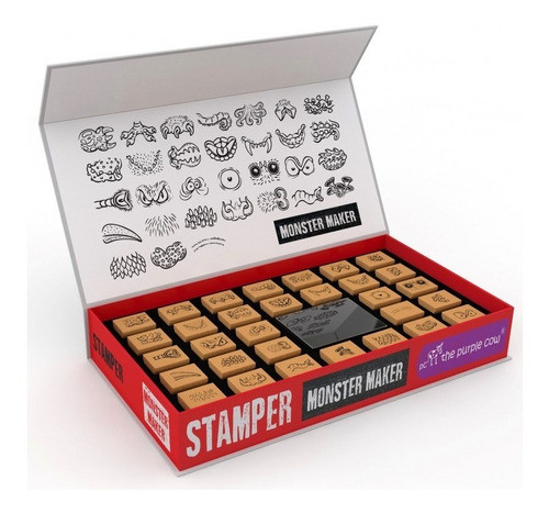 Estampas Monstruos Para Niños - The Purple Cow 1