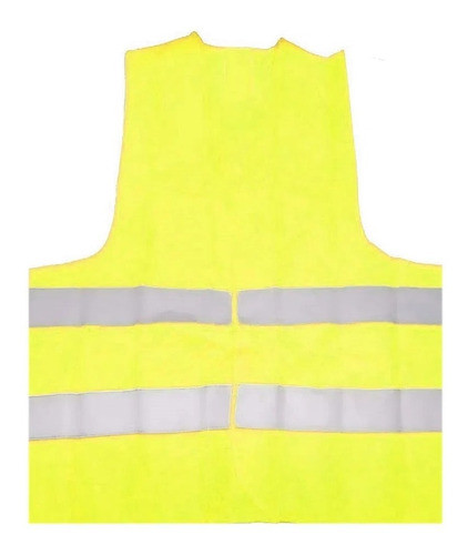 Chaleco Reflectivo Fluo Alta Visibilidad Polyester 0