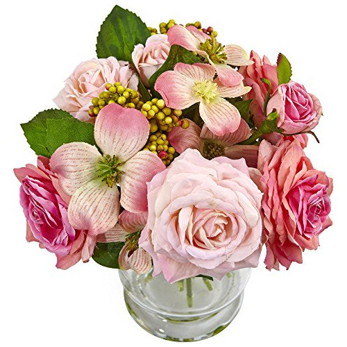 Casi Natural 4573 10  Arreglo De Rosas Y Bayas 1