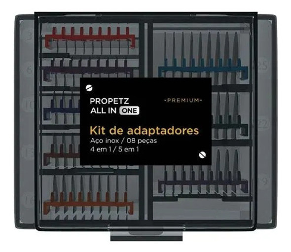 Kit Adaptadores Pentes Aço Pro6 Pro7 Prox Propetz Original 1 Kit Adaptadores Pentes Aço Pro6 Pro7 Prox Propetz Original 1