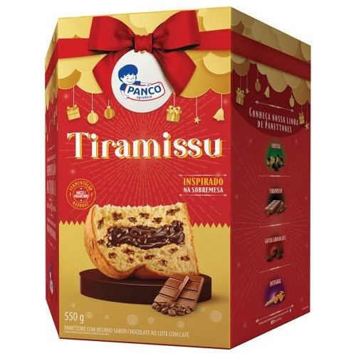 Panettone Tiramissu 2x550g - Panco 1