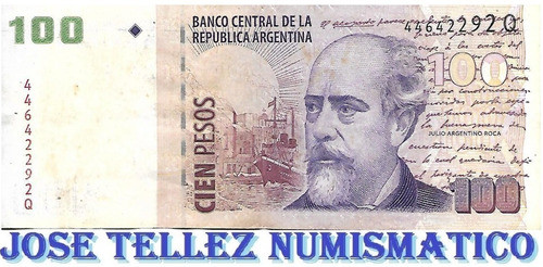 Bottero 3744a $ 100 Convertibles Serie Q Mb- Palermo 0