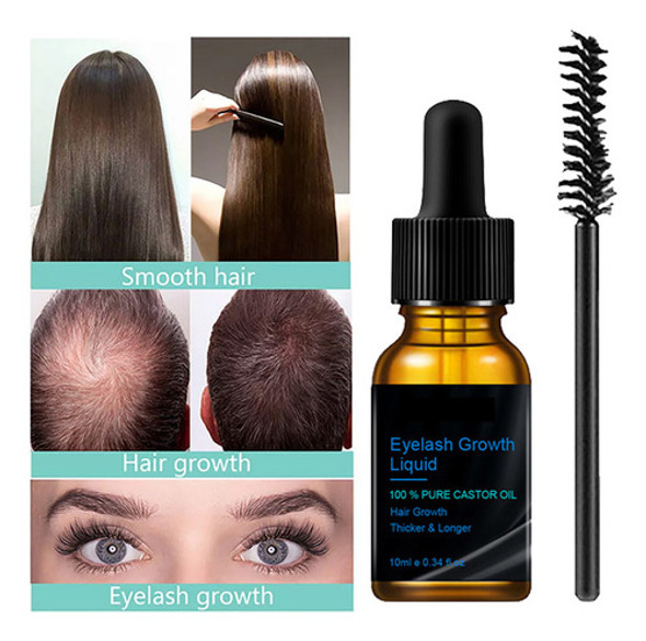 6 Unidades De Óleo De Rícino Para Crescimento De Cabelo, Cíl 1