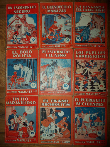 Colección Marujita Libros Infantil Lote De 9 Libros. Ian 561 0