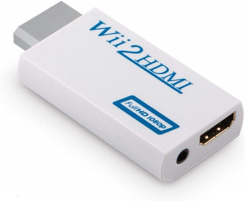 Adaptador Wii A Hdmi Y Audio 3.5mm 0