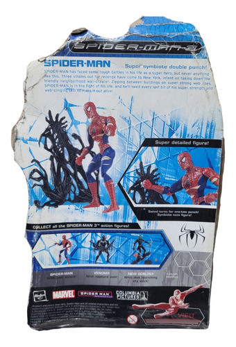 Figura Spiderman 3 De Hasbro Año 2007 1