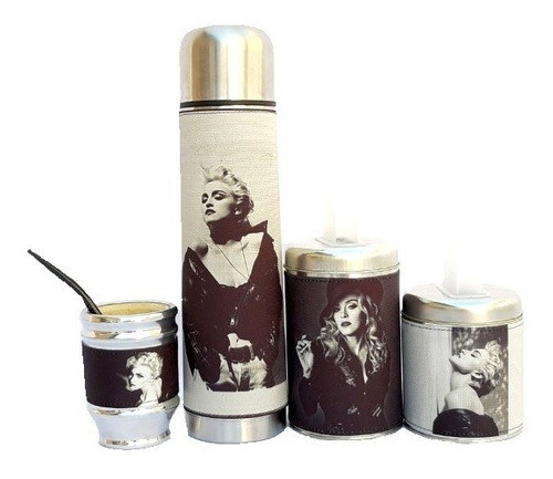 Set Matero Equipo Kit De Mate, Madonna, S/b, Marbry Shop 0