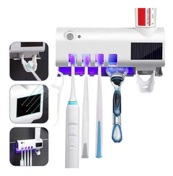 Esterilizador De Escova E Aplicador De Creme Dental Solar 1