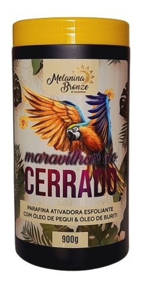 Parafina Maravilhas Do Cerrado 900g Melanina Bronze 0