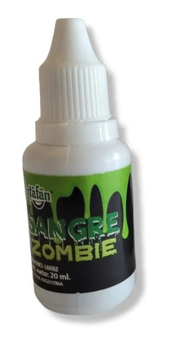 Sangre Verde Zombie Maquillaje Artificial Muy Real Halloween 0
