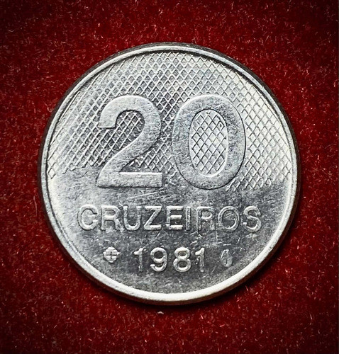 Moneda 20 Cruzeiros Brasil 1981 Km 593.1 0