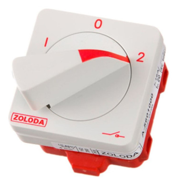 Conmutador Bipolar Con Posición  0  63a Zoloda 0 Conmutador Bipolar Con Posición  0  63a Zoloda 0