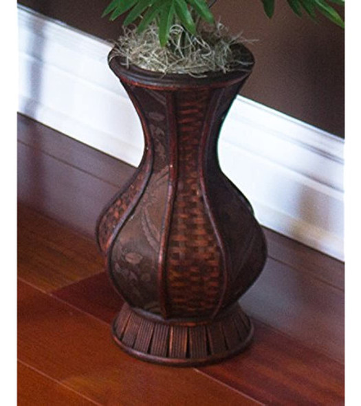 Palmera Areca 6661 Casi Natural Con Planta De Seda De Urna, 1